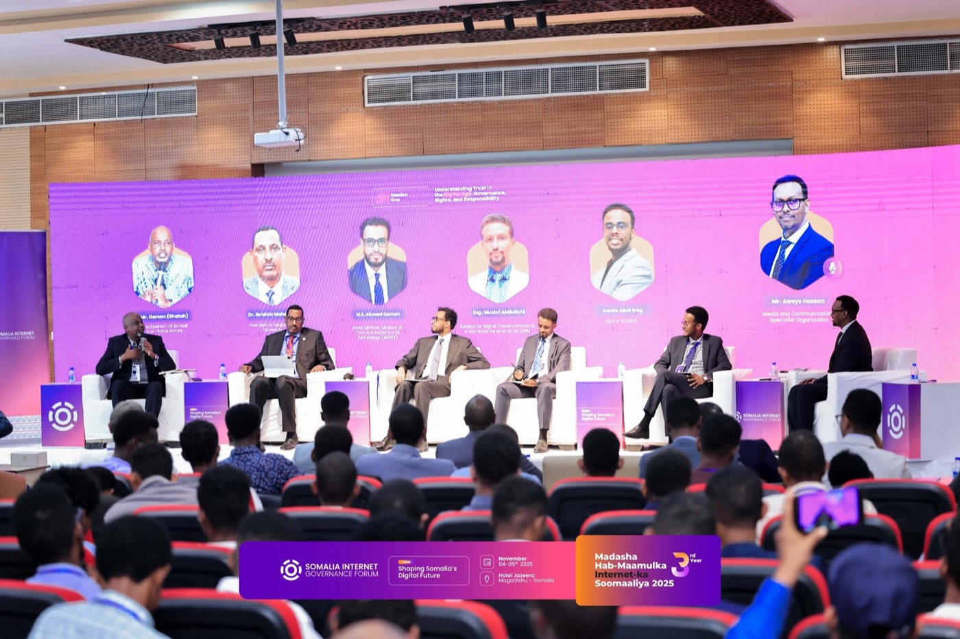 Participants at a previous Somalia Internet Governance Forum